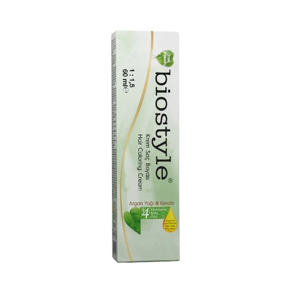 Biostyle Bitki Özlü Argan ve Keratin 8.3 Açık Kumral Dore 1 Adet 60 ML Saç Boyası Oksidansız