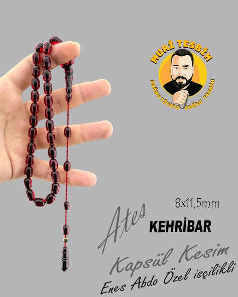 ENES ABDO ATEŞ KEHRİBAR KAPSÜL KESİM 8X11,50