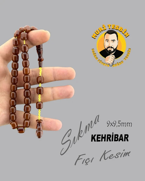 ÇUBUK SIKMA KEHRİBAR FIÇI KESİM 9X9,50