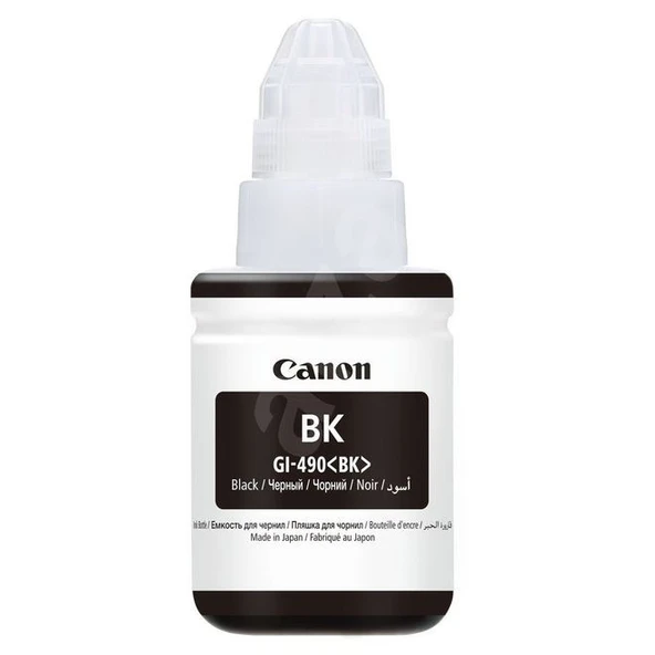 CANON 0663C001 GI-490 BK SİYAH KARTUŞ 135ML 6000 SAYFA