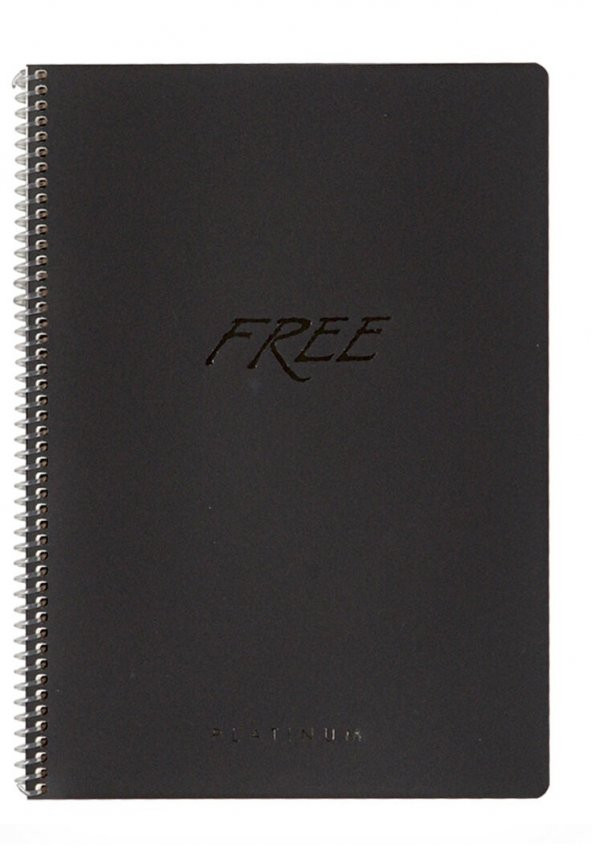 Keskin Color Free Platinum A5 80 Yaprak Çizgili Plastik Kapak Spiralli Defter - 4
