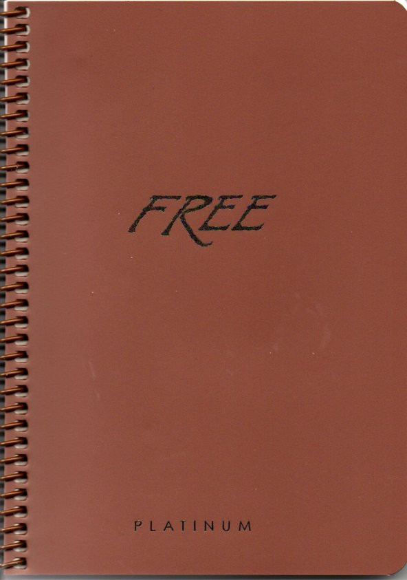 Keskin Color Free Platinum A5 80 Yaprak Çizgili Plastik Kapak Spiralli Defter - 7