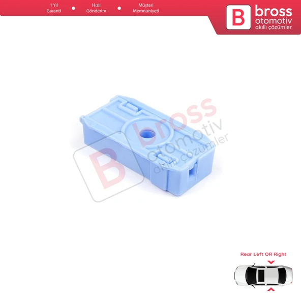 Porsche Carrera 911 996 997 1997-2013 2-Kapı Coupe Convertible İçin Elektrikli Arka Cam Kriko Klipsi - Resim 4