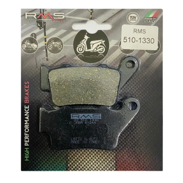 Bmw F 800 Gs Adventure Abs Arka Fren Balata RMS (made in italy)