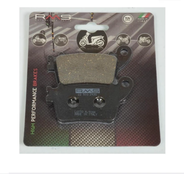 Honda CBR 1000 RR  Arka Fren Balata RMS (made in italy)