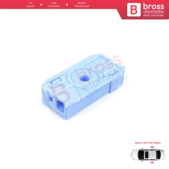 Bentley Continental MK1 GT GTC 3W 393 394 Coupe Convertible İçin Elektrikli Arka Cam Kriko Klipsi - Resim 5