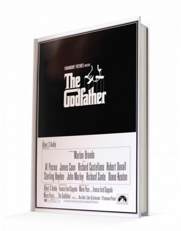 Deffter The Godfather 14x20cm Çizgili Sert Kapak 96 Yaprak Ciltli Defter