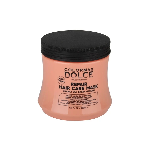 Colormax Dolce NEW Series Onarıcı Sebum Etkili Vegan Saç Maskesi 500 ML 1 Adet