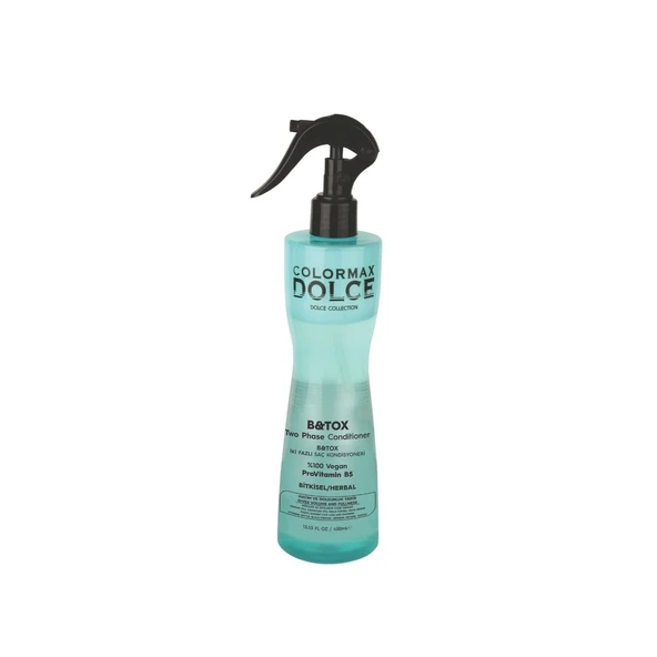 Colormax Dolce NEW Series B&Tox İki Fazlı Saç Kondisyoneri / Spreyi / Fön Suyu 400 ML 1 Adet
