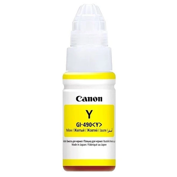 CANON 0666C001 GI-490 Y SARI KARTUŞ 70ML 7000 SAYFA