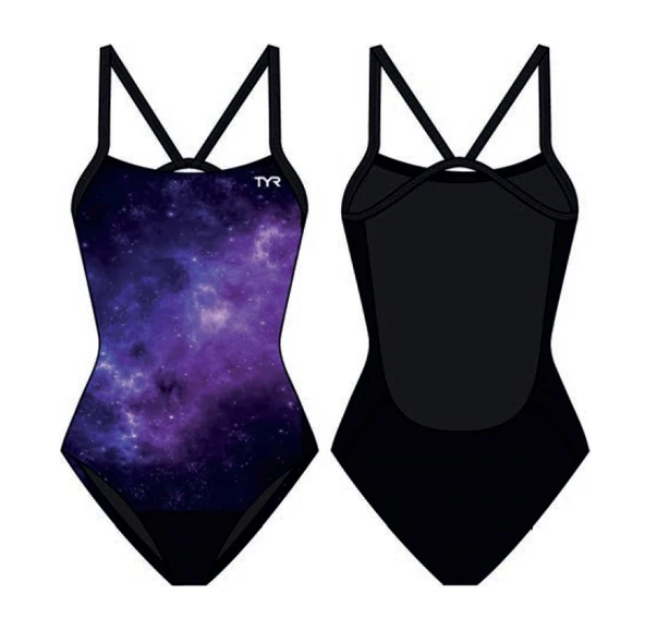 TYR Durafast Elite® CF Kadın Mayosu - Starborne (Mor)