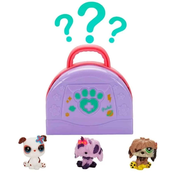 Sürpriz Çantalı Evcil Hayvan Veteriner Oyuncak Seti - Resim 2