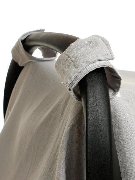 Ekru Ana Kucağı Örtüsü ile Konforlu, Yumuşak Dokunuşlu Gelişim Desteği - 5