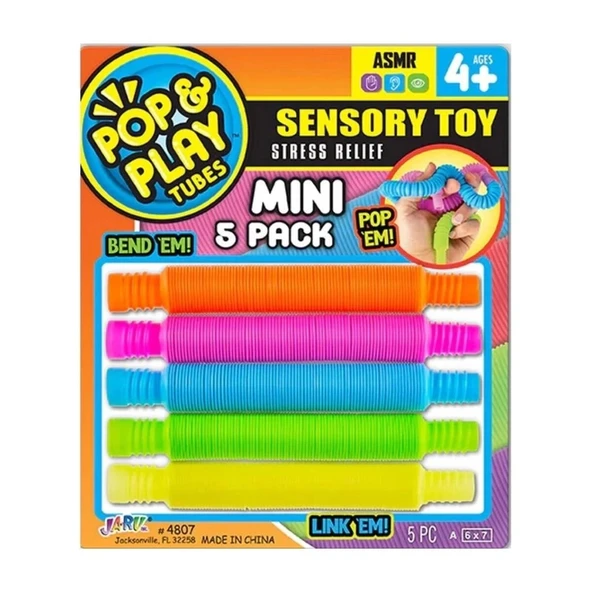 Stres Oyuncağı Mini 5’li Set ile Duyusal Deneyim ve Motor Becerisi Gelişimi