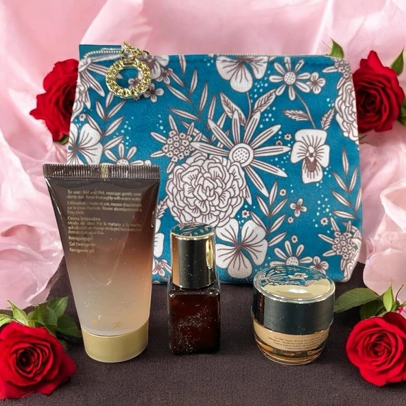 Estée Lauder Çok Şık-Desenli-Makyaj-Çantası - Resim 5