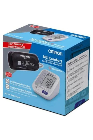 M3 Comfort Koldan Ölçer Tam Otomatik Tansiyon Aleti