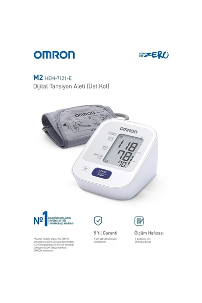M2 Basic Tansiyon Aleti 7121J-E