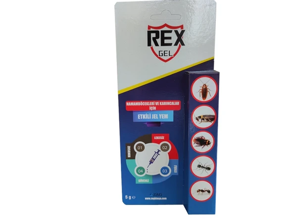 Rexgel 5 Gr Hamam Böceği Ve Karınca Jeli Yem