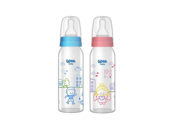 WEE KLASİK CAM BİBERON 0-6 AY 250 ML - 2