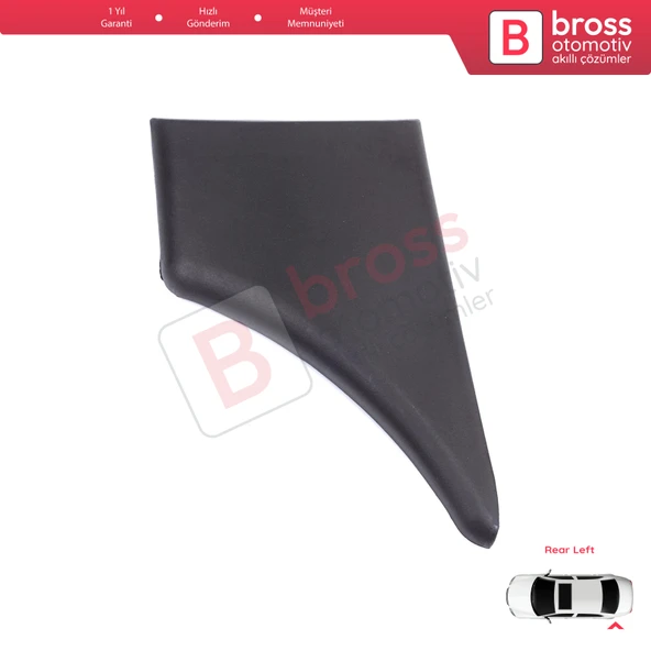 Citroen Berlingo MK1 M49 M59 1996-2008 8547L9 İçin Arka Sol Çamurluk Çıtası