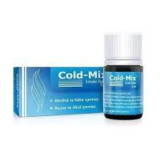 Cold Mix İnhaler Damla 5 ml Bitkisel Damla (Mavi)