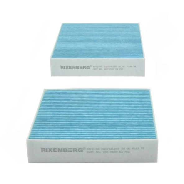 Rixenberg  CITROEN C3 II DS3 2010 VE ÜSTÜ POLEN FİLTRE RXC6158 6447.VY CU21000-2 LA191S E2967LI-2 ürün görseli