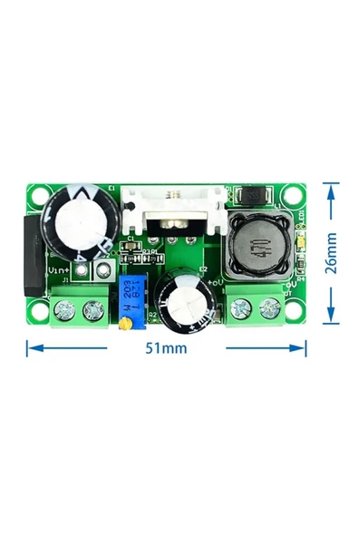 ROBA Lm2596hv Ac 30v Dc 48v Güç Kaynağı Modülü Voltaj Ayarlanabilir Besleme Dc Dc Çevirici 33v 2a Power - Resim 8
