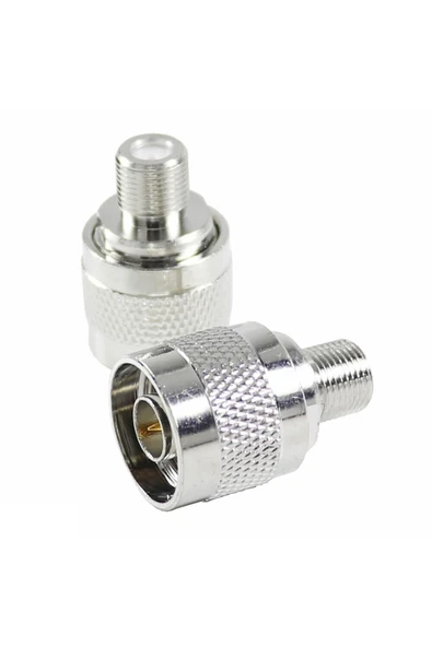 ROBİZ N Tip Erkek To F Tip Dişi Soket Adaptör Konnektör 0-6ghz Rf Wi-fi Anten Fpv Lora Helium Router 4g ürün görseli