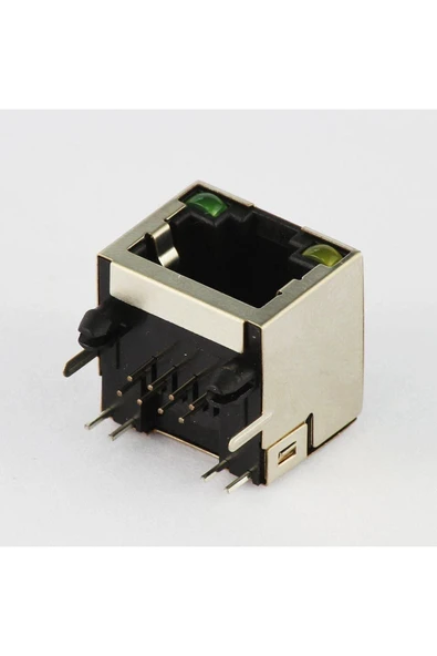 Roboyol Store 8p8c Metal Rj45 Soket Led Göstergeli Ethernet Bağlantı Soketi - Resim 4