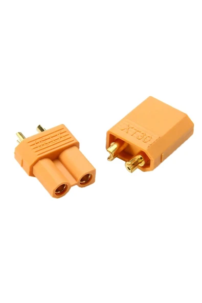 ROBA Xt30 Konnektör Çift Erkek Dişi Lipo Pil Batarya Bağlantı 30a - Resim 4