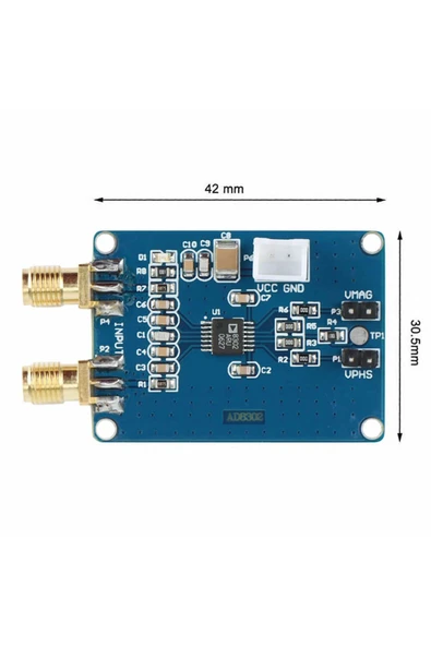 ROBA Ad8302 Rf Kazanç Faz Algılama Modülü 2.7ghz Genişband 2 Kanal Demodülasyonlu Logaritmik Kuvvet - Resim 8