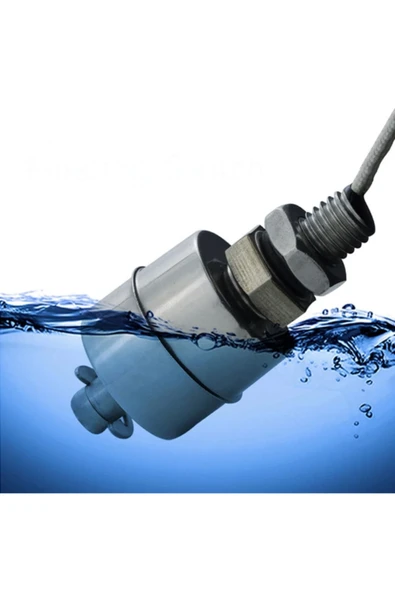 Roboyol Store Metal Sıvı Su Seviye Sensörü 45mm Paslanmaz Çelik Şamandıra Mekanik Anahtar Kazan Depo Tank Havuz ürün görseli