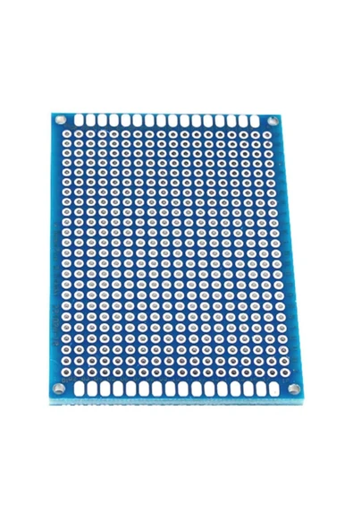 Roboyol Store 5cm X 7cm 18x24 Proto Pcb Pertinaks Elektronik Devre Prototip Deney Kartı Fr4 Delikli Plaket - Resim 4