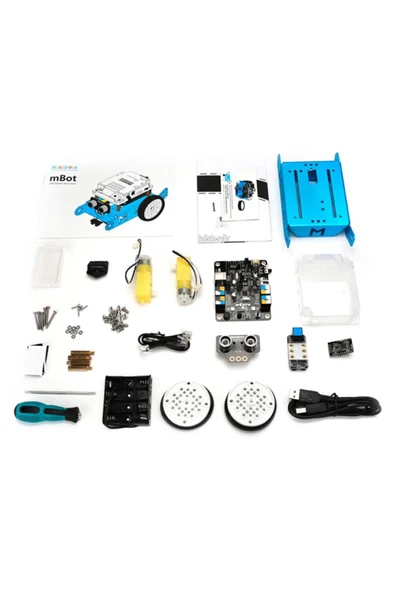 MakeBlock Mbot V1.1 Bluetooth Kiti Mavi Stem Eğitim Robotu Dünyanın En Çok Tercih Edilen - Resim 6