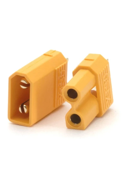 ROBA Xt30 Konnektör Çift Erkek Dişi Lipo Pil Batarya Bağlantı 30a - Resim 5