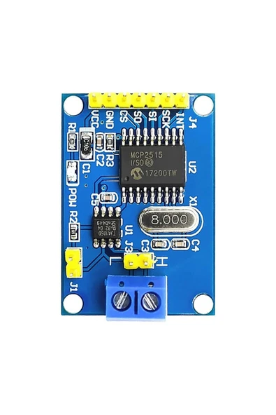 Roboyol Store Mcp2515 Can Ağ Haberleşme Modülü Can Network Transceiver Klemens Soketler Araba Otomasyon - Resim 5