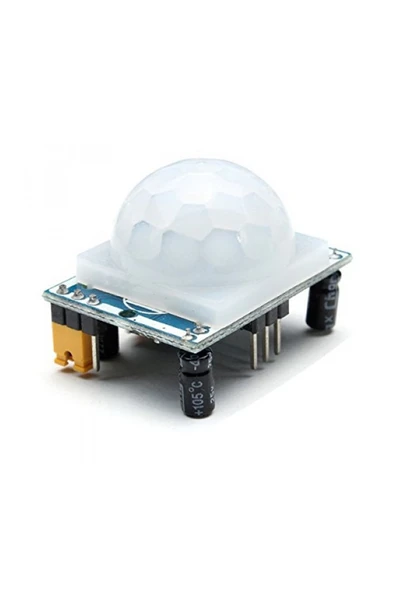 Roboyol Store Hc-sr501 Pır Sensor Modül Hareket Algılama Sensor Modülü Kızılötesi Insan Canlı Algılayıcı Dedektör ürün görseli