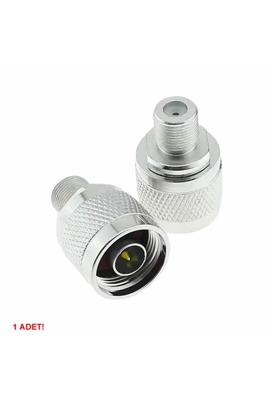 ROBİZ N Tip Erkek To F Tip Dişi Soket Adaptör Konnektör 0-6ghz Rf Wi-fi Anten Fpv Lora Helium Router 4g - Resim 3