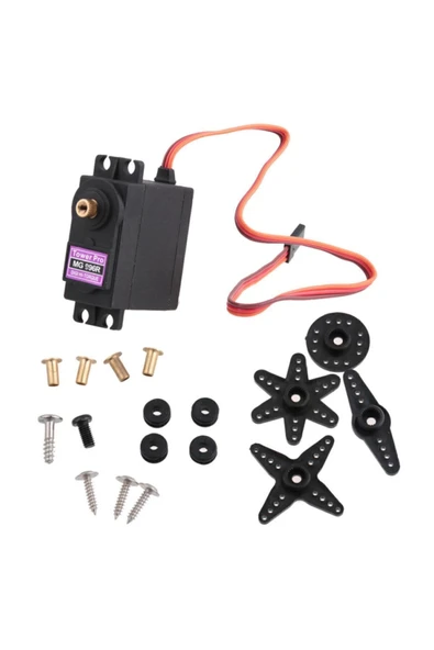 TOWER PRO Mg996r Metal Dişli Dijital Servo Motor 360 Derece - 6
