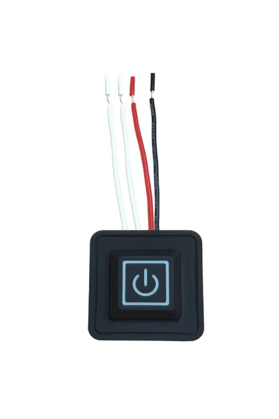 ROBA 5v Silikon Anahtar 3 Modlu Elbise Isıtıcı Dimmer 3 Çalışma Modlu 3 Renk Led Göstergeli - 5
