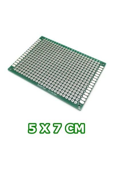 Roboyol Store 5cm X 7cm 18x24 Proto Pcb Pertinaks Elektronik Devre Prototip Deney Kartı Fr4 Delikli Plaket - Resim 7