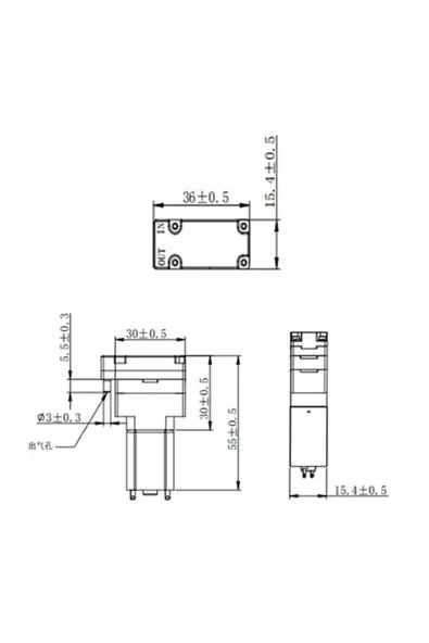 ROBİZ MP130 Mini Hava Pompası V2 DC 3V/12V 0.5-2.0 LPM Minyatür Çift Delik Düşük Gürültü Vakum Pompa - 3
