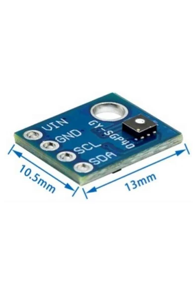 ROBİZ SGP40 Hava Kalitesi Gaz Sensörü  Etanol ve Uçucu Gaz Algılayıcı VOC Hava Temizleyici Davlumbaz - Resim 5