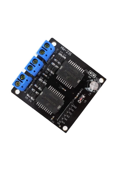 ROBA Dual Mc33886 Motor Sürücü Modül 40v 5a Akıllı Robot Araba - Resim 8