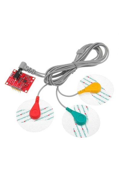 Arduino Ad8232 Ekg Kalp Atışı Izleme Sensör Modülü Seti - Nabız Sensörü