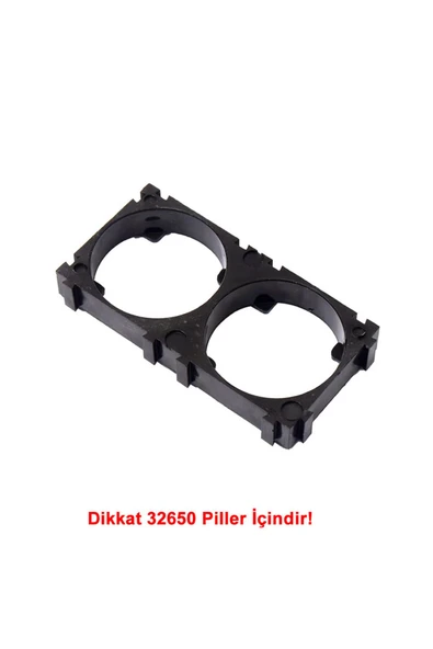 Alkatronik 32650 2li Pil Tutucu Birleştirici 32700 Lityum Lion Lipo Batarya Pil Yuvası Mobil Güç Kaynağı ürün görseli