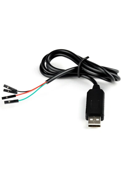 ROBİZ Kablolu Pl2303 Usb To Rs232 Ttl Uart Çevirici Modül Seri Port Haberleşme Mcu Uydu Alıcı Dvd Gsm - 1