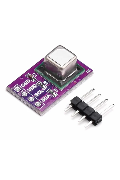ROBİZ SCD40 Karbondioksit Sensör Modülü Sıcaklık Nem IIC  400ppm  2000 ppm Hava Kalite İzleme Klima ürün görseli