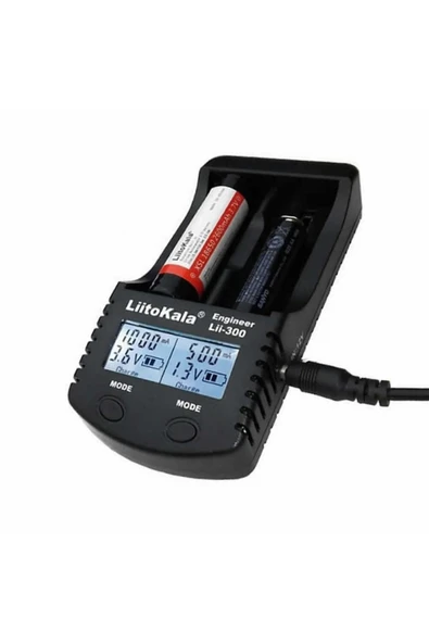 ARS Robotechnicals Liitokola Lii-300 Pil Şarj Deşarj Kapasite Test Cihazı Powerbank Li-ion Nimh 3.7v 18650 1.2v Aa Aaa ürün görseli