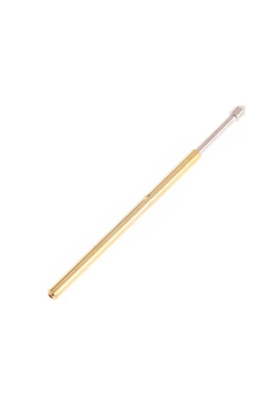 Alkatronik Pogo Pin P100-E2 Uyumlu 100 Adet Set Altın Kaplama Yaylı Test Probu Pim 1.3mm Konik Programlayıc - 2